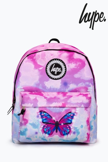 Hype. Pink Gradient Skies Butterfly Backpack (D27711) | £30