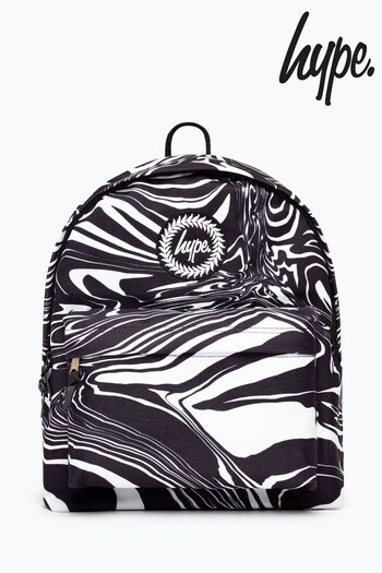 Hype. Mono Swirl Black Backpack (D27716) | £30