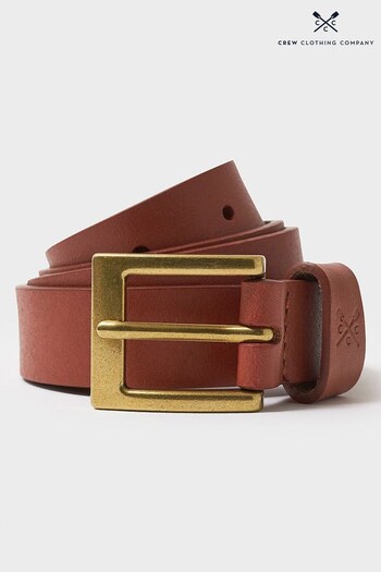Crew Clothing Company Leather Classic Belt (D28003) | £29