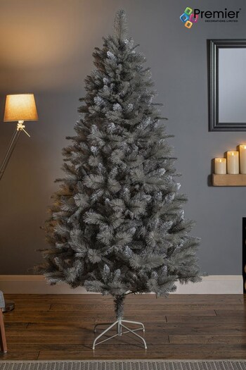 Premier Decorations Ltd 7f Deluxe Tipped Fir Artificial Christmas Tree (D28135) | £240