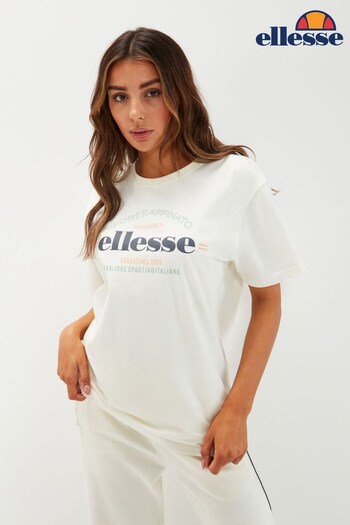 Ellesse Oversized Tovo White T-Shirt (D28208) | £25