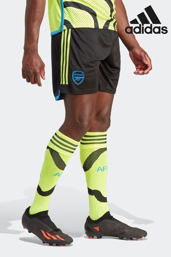 adidas Black Arsenal 23/24 Away Shorts (D28830) | £38