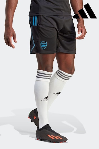 adidas smith Black Arsenal Tiro 23 Training Shorts (D28844) | £38
