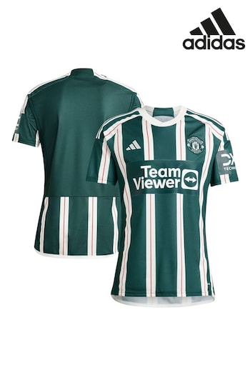 adidas Green Manchester United FC Jersey (D28853) | £80