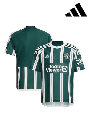adidas Green Manchester United FC Jersey (D28920) | £55