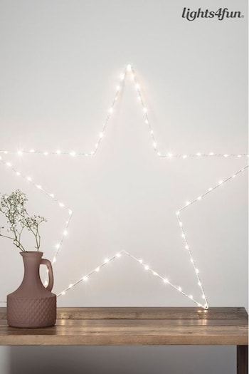 Lights4fun 60cm Light Up LED Star (D29584) | £23