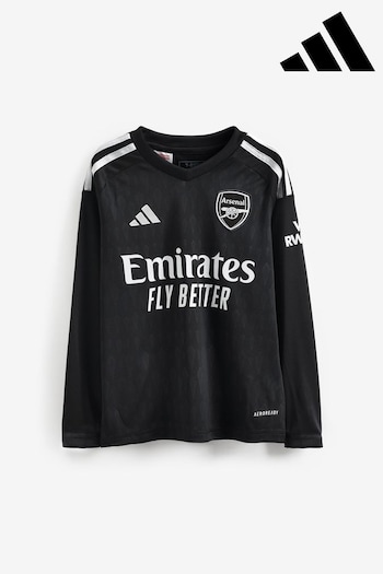 adidas Black Arsenal 23/24 Long Sleeve Goal Keeper Jersey (D29677) | £60