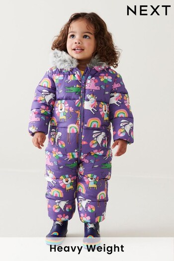 Multi Shower Resistant Character Snowsuit (3mths-7yrs) (D29817) | £30 - £34