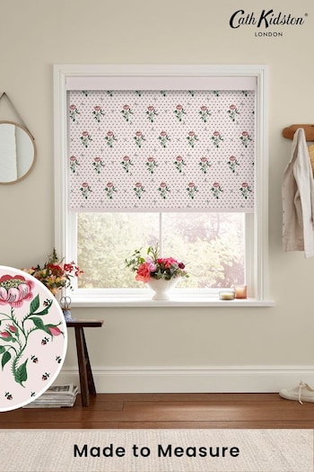 Cath Kidston Rose Pink Love Letter Made To Measure Roller Blinds (D30047) | £58