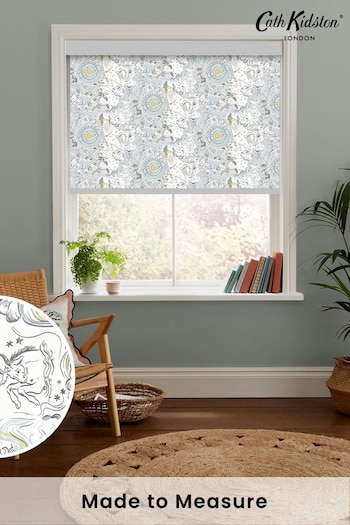 Cath Kidston Mint Green Power To The Peaceful Made To Measure Roller Blinds (D30059) | £58