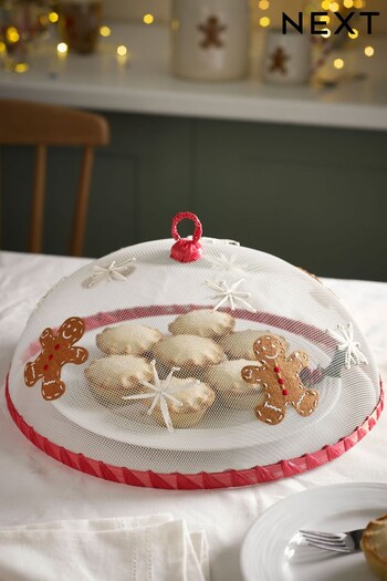 Red Gingerbread Food Cover (D30166) | £20