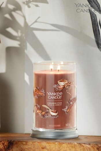 Yankee Candle Signature Large Tumbler Scented Candle, Cinnamon Stick (D30449) | £32
