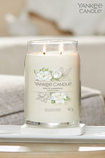 Yankee Candle Signature Large Jar Scented Candle, White Gardenia (D30452) | £30