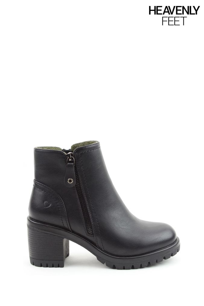Next womens black boots clearance