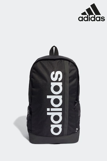 adidas Black Adult Essentials Linear Backpack (D30491) | £23