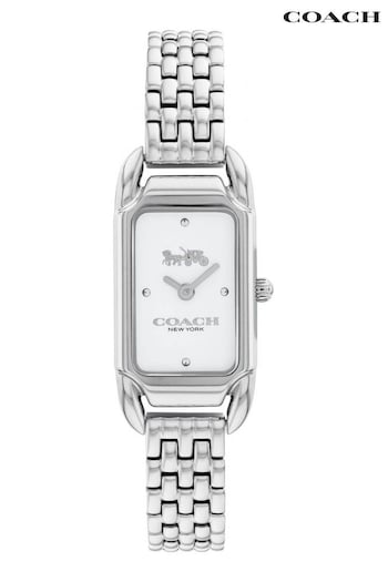 COACH Ladies Silver Tone Cadie Watch (D30792) | £225