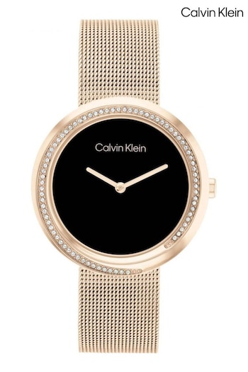 Calvin Klein Ladies Pink Twist Watch (D30803) | £179