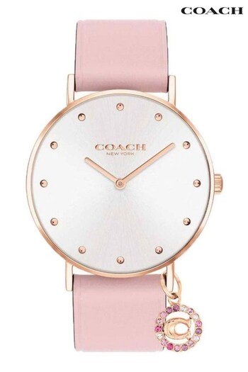COACH Ladies Pink Perry Watch (D30813) | £150