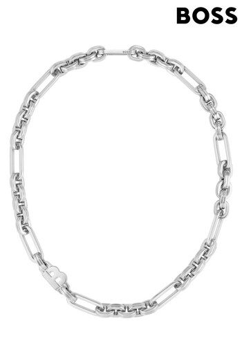 BOSS Silver Jewellery  Hailey Necklace (D30844) | £179