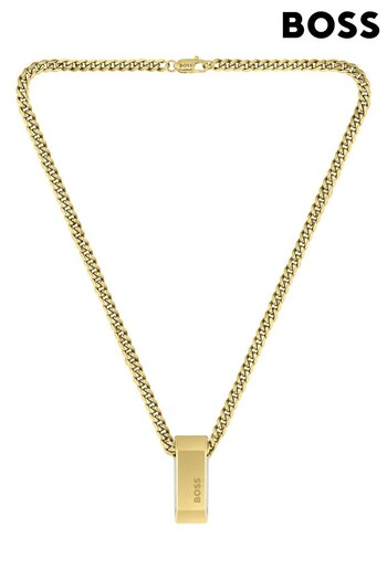BOSS Gold Jewellery Gents  Carter Necklace (D30853) | £129