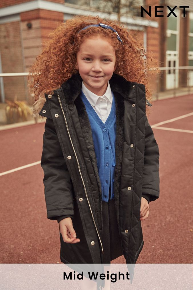 Girls parker coats cheap