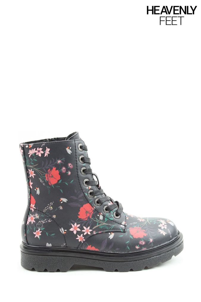 Heavenly feet deals floral boots