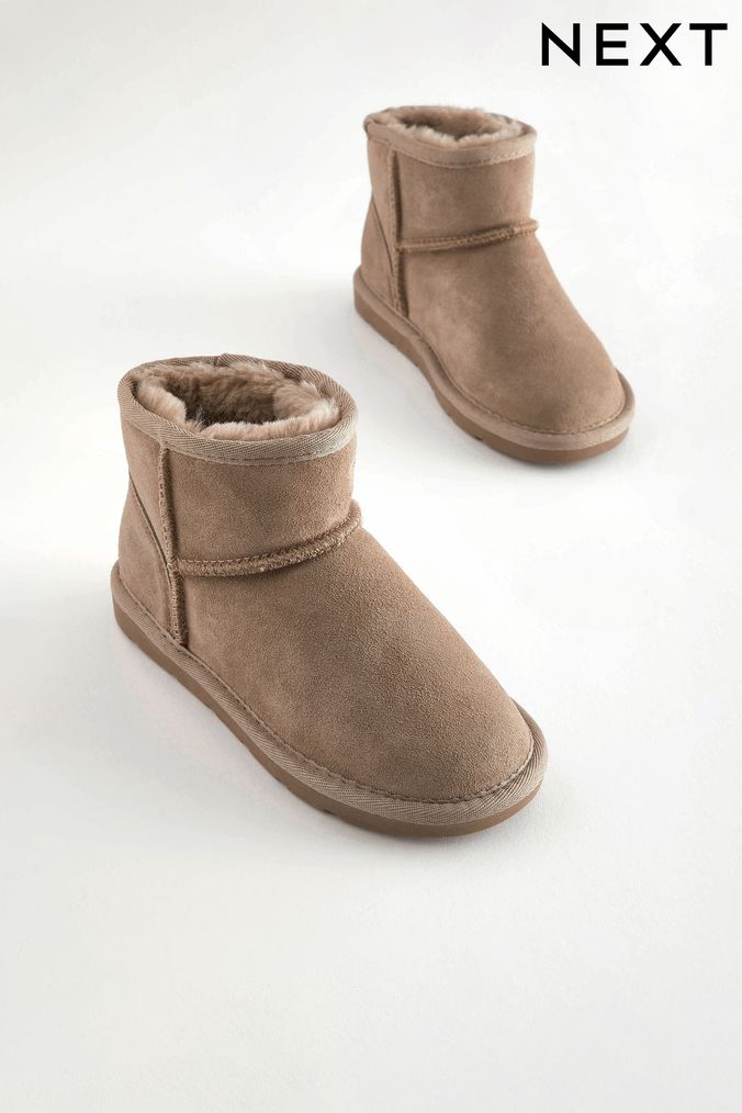 Girls grey boots best sale