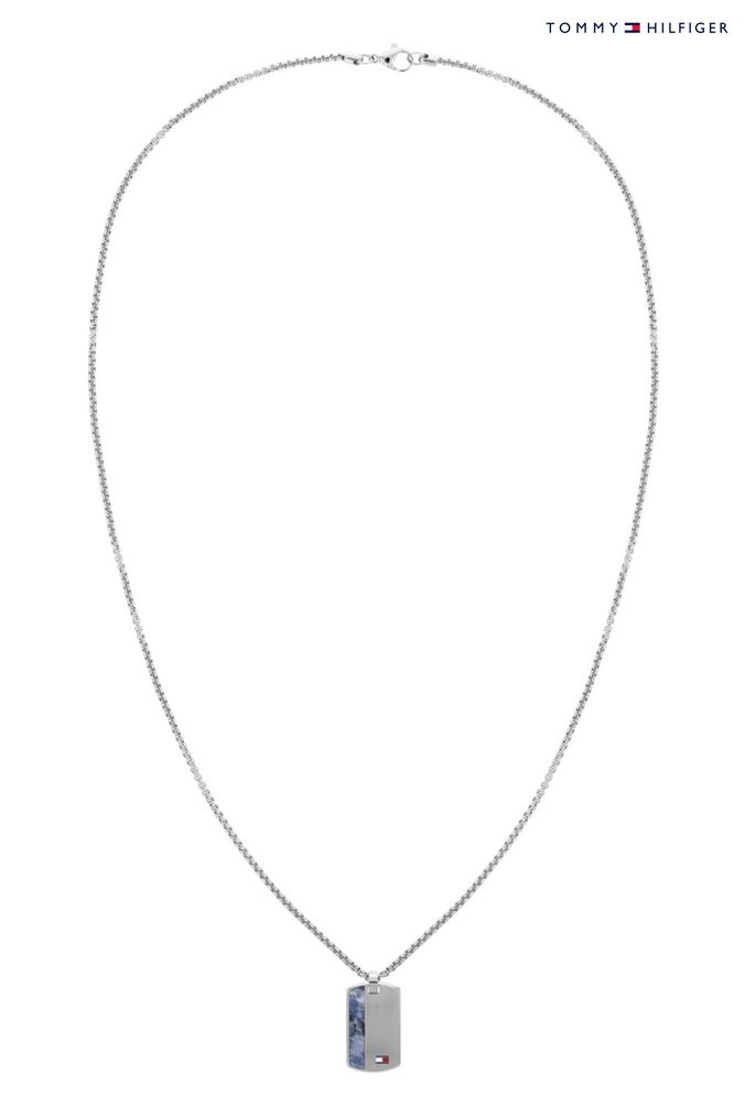 Mens tommy hilfiger necklace on sale