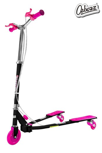Ozbozz Black/Pink Scissor Scooter (D32525) | £72