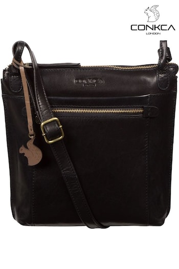 Conkca Rego Leather Cross Body Bag (D32534) | £55