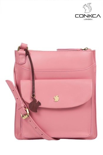 Conkca Lauryn Leather Cross-Body Bag (D32544) | £45