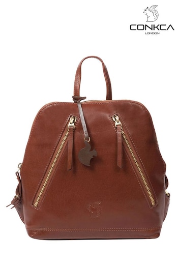 Conkca Zoe Leather Backpack (D32563) | £59
