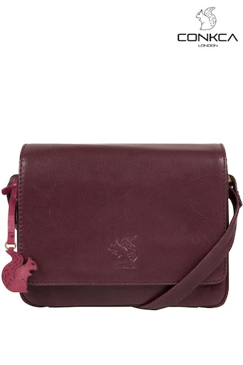 Conkca Marta Leather Cross-Body Bag (D32585) | £49