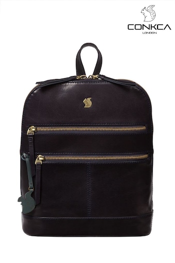 Conkca Francisca Leather Backpack (D32592) | £59