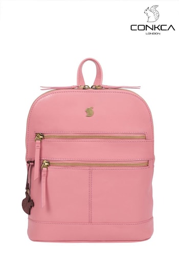 Conkca Francisca Leather Backpack (D32593) | £59