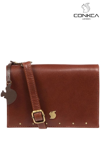 Conkca Nemo Leather Cross-Body Bag (D32797) | £39