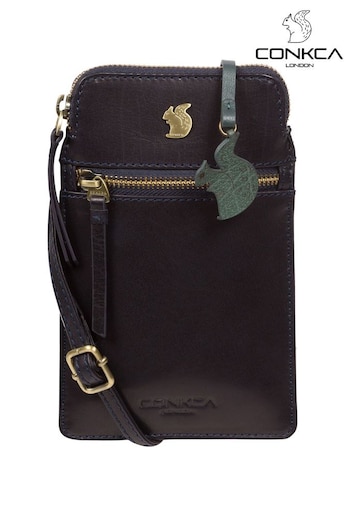 Conkca Bambino Leather Cross-Body Phone Bag (D32801) | £35