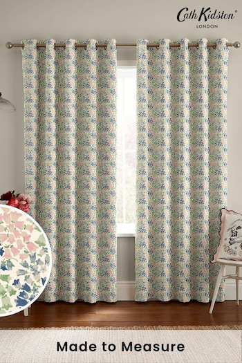 Cath Kidston Multi Bluebells Made To Measure Curtains (D32904) | £82
