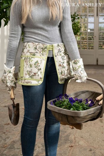 Laura Ashley Natural Adult Gardening Hip Tidy & Gloves (D32923) | £28