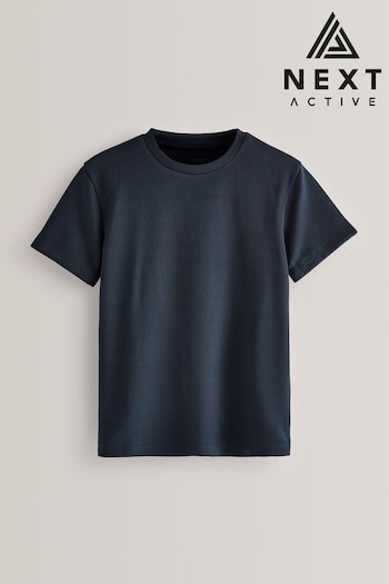 Navy Blue Sports T-Shirt (3-16yrs) (D33000) | £4.50 - £7.50