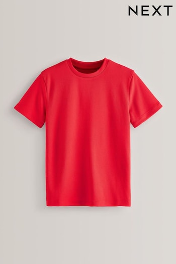 Red Sports T-Shirt (3-16yrs) (D33002) | £4.50 - £7.50