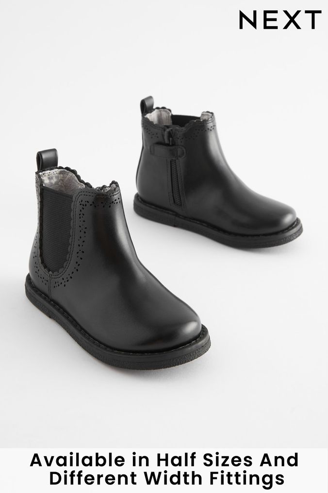 Girls School Boots Black School Boots Next UK