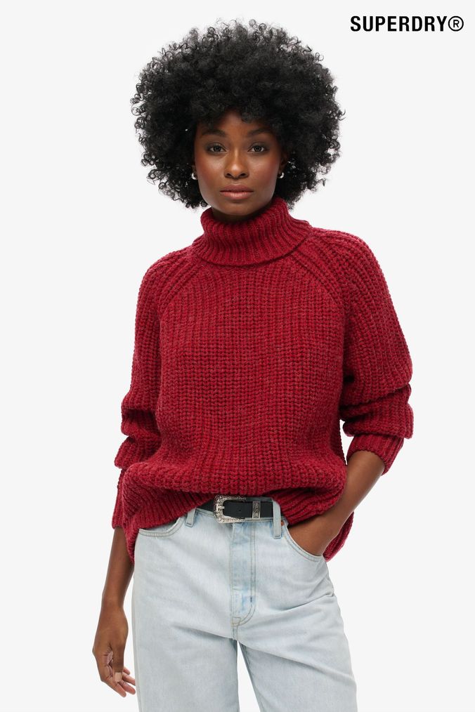 Red turtleneck deals