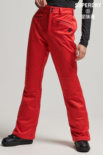 Superdry Red Sport Ski Softshell Slim Trousers (D33514) | £130