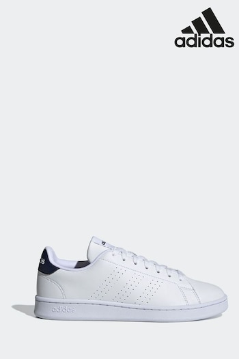 adidas White Off Sportswear Advantage Trainers (D33543) | £70