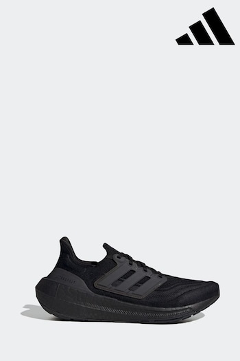 adidas rate Black Ultraboost Light Trainers (D33546) | £170