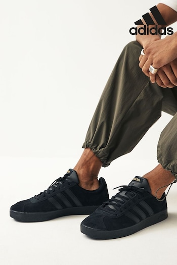 adidas teens Black mexicowear Vl Court 2.0 Trainer (D33673) | £60