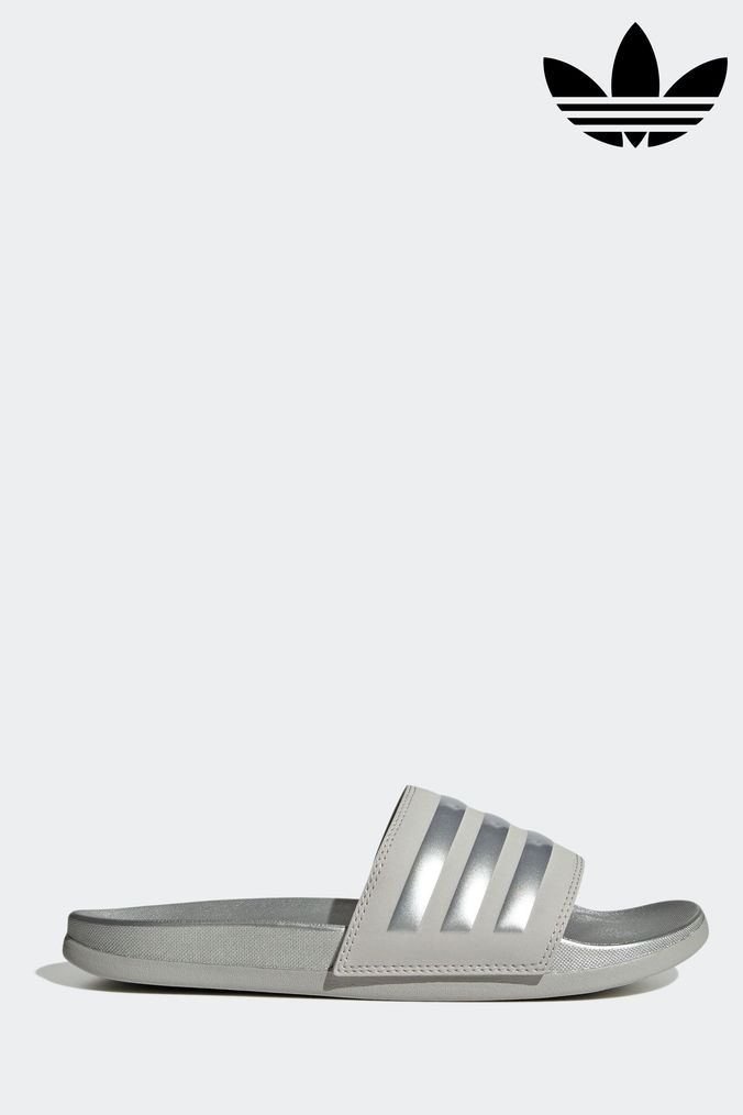 Buy Women s Grey Sliders Footwear Online Next UK