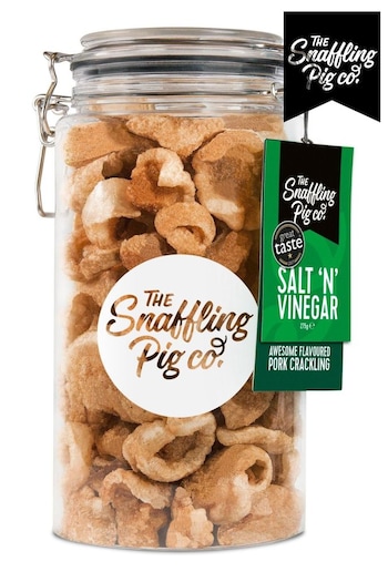 Snaffling Pig Salt 'N' Vinegar Crackling Gift Jar (D33883) | £18