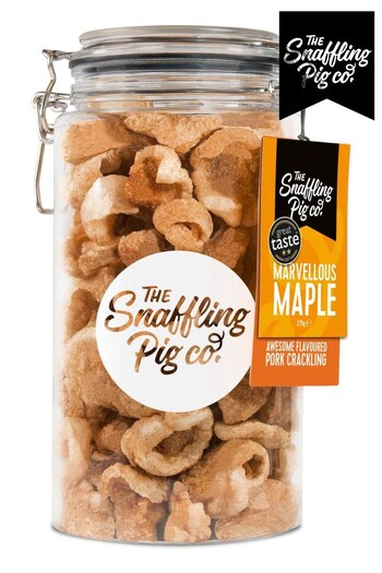 Snaffling Pig Marvellous Maple Crackling Gift Jar (D33887) | £18